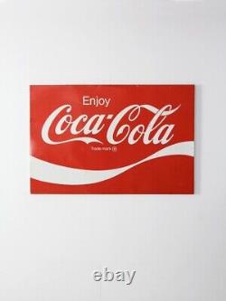 Coca cola sign metal