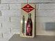 Excellent Antique RC Royal Crown Cola Embossed Metal Advertising Thermometer