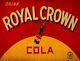 Royal Crown Cola Nehi Corp Rc Cola 21 Heavyduty USA Made Metal Advertising Sign