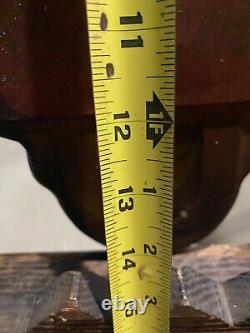 Vintage Coca-Cola Double Bottle Rusty Patina Metal Thermometer Sign 1930's