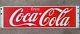 Vintage Cola Cola Red Metal Rack Sign Display