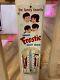 Vintage FROSTIE Root Beer Metal Thermometer Sign SODA COLA GAS OIL 11'