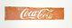 Vintage Large Coca Cola Coke Metal Advertising Sign Soda Vending Machine Panel