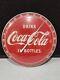 Vintage Metal Thermometer COCA COLA IN BOTTLES 495A 12