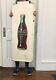 Vintage Metal Vertical 1947 Coca Cola Soda Pop Bottle Graphic White Coke Sign
