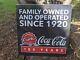 Vintage Ozarks Porcelain Metal Gas Station Soda Coca-cola Sign 12 X 12