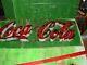 Vintage coca cola metal sign approx 7 x 25
